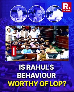Arnab Goswami delivers a blistering critique of Rahul Gandhi’s conduct as Leader of Opposition in this hard-hitting segment. He highlights the latest controversy where Rahul allegedly confronted former Congress MP Ravneet Singh Bittu in Parliament, repeatedly labelling him a 'traitor,' calling out 'there goes a traitor,' and then imperiously beckoning him with 'Come here, my traitor friend' while demanding a handshake. Bittu later revealed that Rahul appeared 'intoxicated' or 'not in his senses'