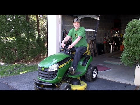 John Deere D105 Automatic 1st Start Up 8 Years Later