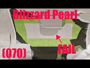 EPIC Fail Matching Toyota Blizzard Pearl 070 Paint Color