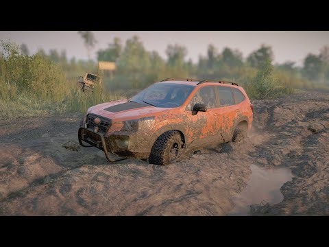 SnowRunner Mod Review | 2022 GWC SPORTSMAN - A SUBARU OUTBACK! [Console Friendly]
