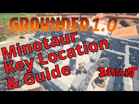 Grounded Minotaur Maze Key - How to Get & Location