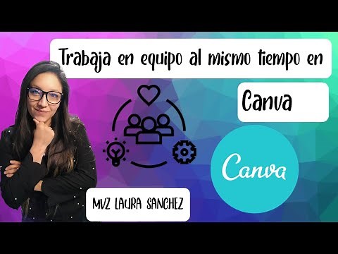 CANVA en equipo al mismo tiempo