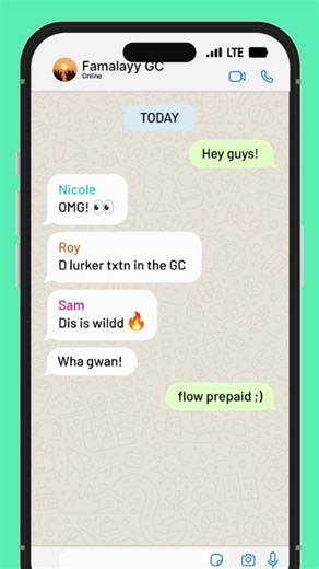 Turns out they weren’t shy… just waiting on Flow Prepaid . Activate 7-Day or 30-Day today and get bonus data + rewards to keep the convo flowing. | Flow | Facebook