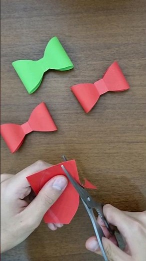 How to Make a Paper Bow Tie - Easy and Step by Step
