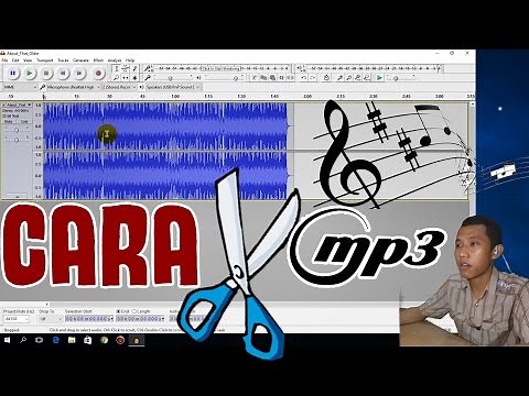 HOW TO CUT MP3 SONG ~ WITH AUDACITY ~ Laiqul Fakhri Tutorial