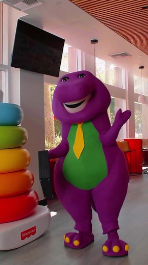 Barney's First Day at Work Excitement