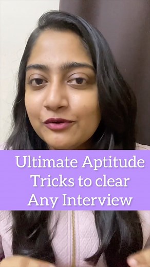 Nandy | Nandhini Raja | Crack any aptitude rounds with this tricks!!!! Prompt to practice speed math : I want to practice speed math tricks. Consider that you... | Instagram