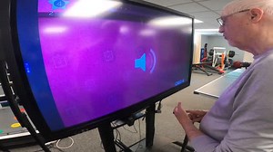 Task sequence exercise via @brainhq_app for memory while balancing on @plankpad_official #longevity #multitasking #parkinsons #balance #cognition #health | Karl Sterling