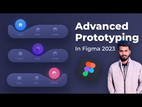 Prototyping A Navigation Bar In Figma | Figma navigation bar | Figma tutorial