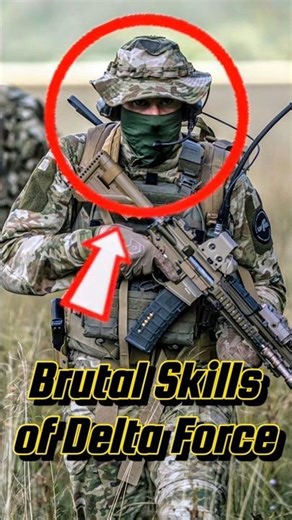 Delta Force Operators Are Built Different 💀🇺🇲 #shorts #military #specops #deltaforce