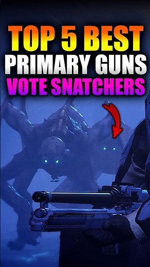 Helldivers 2 | Top 5 BEST Primary Weapons for New Illuminate Enemies - Crushers & Wretches