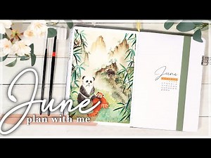 JUNE 2022 Plan With Me // Bullet Journal Monthly Setup