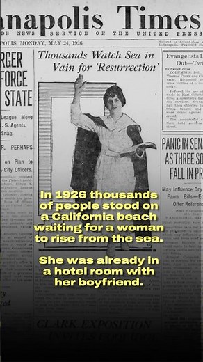 They thought she'd rise from the sea. She didn't.