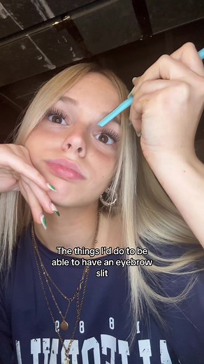 Eyebrow Slit Tutorial: How to Convince Your Parents