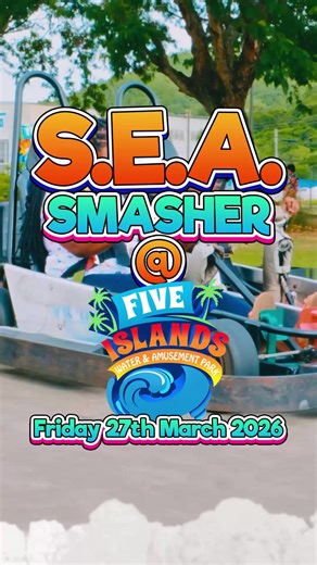 Hey Parents, You’re getting them to the finish line—we’re handling the victory party! They’ve worked hard, and it’s time to celebrate. 🎉 It’s time to trade the textbooks 📚for the tracks!🏎️🛣️ We’re celebrating all our S.E.A. superheroes at the S.E.A. Smasher at Five Islands! 🗓️Date: Friday, March 27th, 2026 ⏰ Park Hours: 11am – 6pm (Ride, Slide & Play all day!) 🥳The Smasher After Party: 6pm – 8pm (Exclusively for S.E.A. students & parents! 🪩) 🕹️The Perks: Unlimited rides 5 FREE Arcade Gam