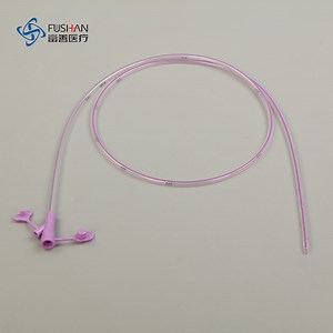 [Hot Item] TPU Feeding Tube Nasogastric Tube Stomach Tube with Enfit Connector with or Without Guide Wire Ryle or Standard Type