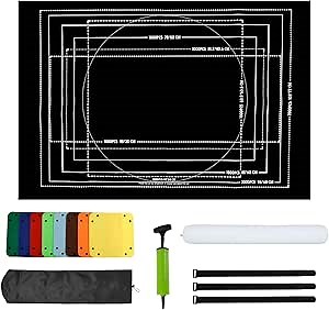 Jigsaw Puzzle Mat Roll Up, Felt Puzzle Pad, Sorting Tray Saver, Up to 1500 Pcs, 47.2*31.5 inch, Modern Style, 12 Years and Up