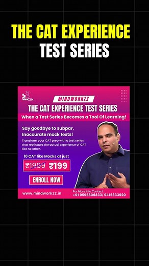 The ONE MOCK Test Series you cannot miss! The CAT Experience Test Series | Arun Sharma | CAT 2024