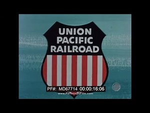 UNION PACIFIC RAILROAD NORTHWEST EMPIRE 1950s OREGON & WASHINGTON STATE PORTLAND TACOMA MD67714