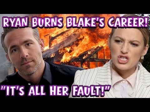 She's TOAST! Ryan Reynolds OFFICIALLY FLIPS On Blake Lively - Burns Down Her Career to SAVE HIMSELF