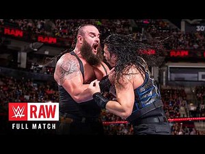 FULL MATCH: Roman Reigns & Braun Strowman vs. Drew McIntyre & Dolph Ziggler: Raw, August 27, 2018