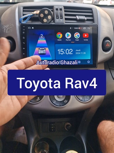 Installation d'un écran Android pour Toyota Rav4