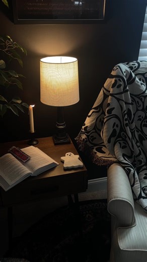 Thrifted Light for Cozy Fall Days at Home