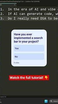 Build a Blazing Fast Search Bar: DSA You NEED to Know! #dsa