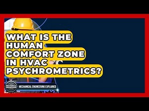 What Is The Human Comfort Zone In HVAC Psychrometrics? - Mechanical Engineering Explained