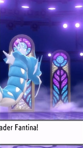 Defeated Fantina in Pokémon Brilliant Diamond #pokemonbrilliantdiamond #pokemon #gyrados