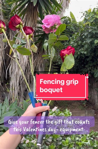 This #valentineday give your #fencer the gift they truly want… equipment (you can add a flourish- they deserve it) #encinitasfencing #epee #oceanside