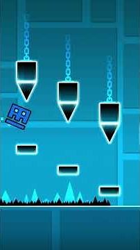 Geometry dash lite trying to beat Polargeist again