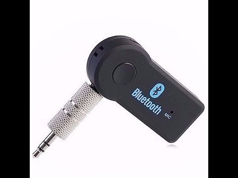 Bluetooth P2 Auxiliary Receiver Car Audio Wireless iPhone Android Hardfast Manual Tutorial