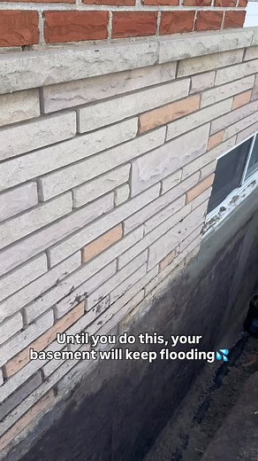 You can patch, you can paint, you can throw all the DIY tricks at it… but if the water keeps coming back, that’s your basement telling you the real fix is on the outside. Professional basement waterproofing is the only thing that stops the problem at the source. Until you do this, your basement will keep flooding. Give us a call for a free estimate. 📲 416-300-2191 📲 866-891-1917 . #basement #basementwaterproofing #basementwaterproofingexperts #torontobasementwaterproofing #basementwaterproofin
