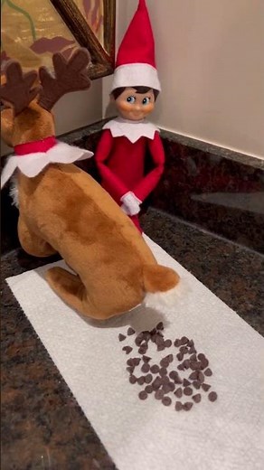 Elf on the Shelf Poop #elfontheshelf #elf #christmas #funny #poop #holidayseason #reindeer