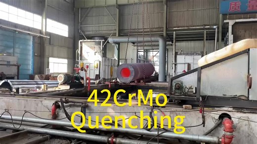 #forging #Roller #sleeve #machining 42CrMo quenching