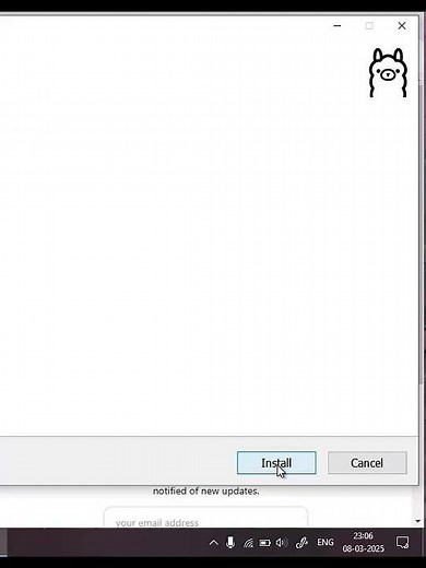ollama installation on windows (hindi)