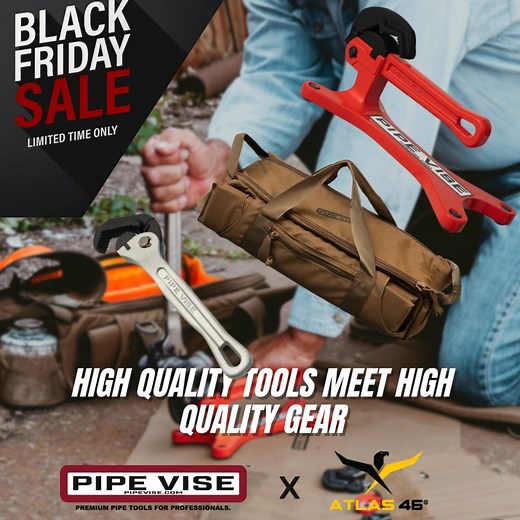 📢 Save BIG on quality tools and tool bags! Use code PV25 at checkout! | Pipe Vise
