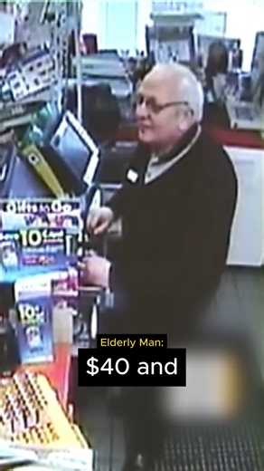Elderly Man Gets Robbed Politely
