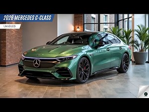2026 Mercedes-Benz C-Class Unveiled - The flagship sedan in the Mercedes lineup!