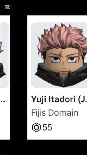 Yuji Itadori modulo Roblox Avatar tutorial #yujiitadori #jujutsukaisen #jjk #fypシ #shorts