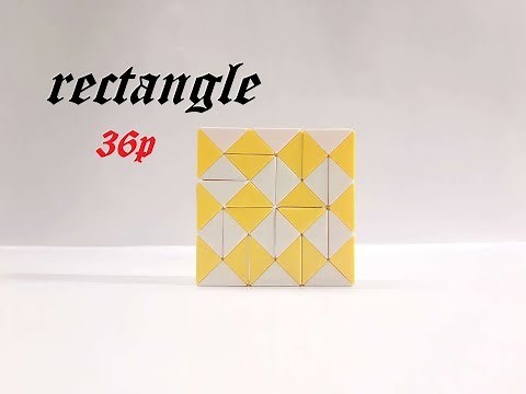 Magic Ruler or Rubik Snake 36 - Square