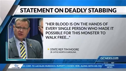 NC lawmakers now calling for the removal of activist Judge Teresa Stokes after releasing 14 time repeat offender Decarlos Brown Jr. caught on video fatally stabbing Iryna Zarutska on the Charlotte light rail. This murder was preventable. There must be accountability. | Jaz McKay