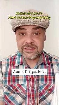 An introduction to some cockney rhyming slang. Inspired by a book by Sid Finch. Can you guess them?