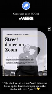 All class codes have been sent out for tomorrow’s classes everyone. THURSDAY 18th MARCH!  Please check your inbox and let me know if you have not yet received. Looking forwards to seeing you all!! Only two weeks left on Zoom, can you believe it!!!!! Woohoo  | Beat Breakerz school of dance | Facebook