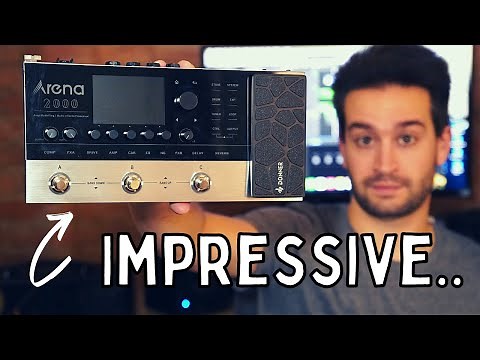 Donner Arena 2000 Multi-Effect Guitar Pedal & Amp Modeler | Full Demo/Review