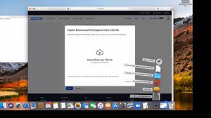 Uploading a Breakout Room CSV file