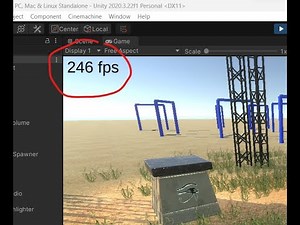 Simple FPS COUNTER in Unity !! (TUTORIAL)