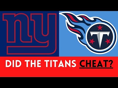 The STRANGEST CHEATING CONTROVERSY of the 2000 NFL Season | Giants @ Titans (2000)