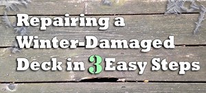 Repairing a Winter-Damaged Deck in 3 Easy Steps | DoItYourself.com